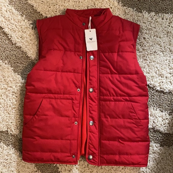 Hope & Henry Youth XL Red Puffer Vest - Picture 2 of 8